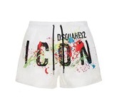 Men's casual swimming shorts, 2-in-1 beach quick drying shorts, summer new street sports plus size shorts