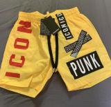 Men's casual swimming shorts, 2-in-1 beach quick drying shorts, summer new street sports plus size shorts