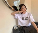 Spring and summer new heavy-duty round neck short sleeved T-shirt, fashionable and versatile