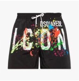 Men's casual swimming shorts, 2-in-1 beach quick drying shorts, summer new street sports plus size shorts