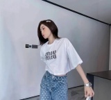 Spring and summer new heavy-duty round neck short sleeved T-shirt, fashionable and versatile