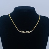 New ladybug necklace