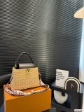New shopping bag woven straw bag