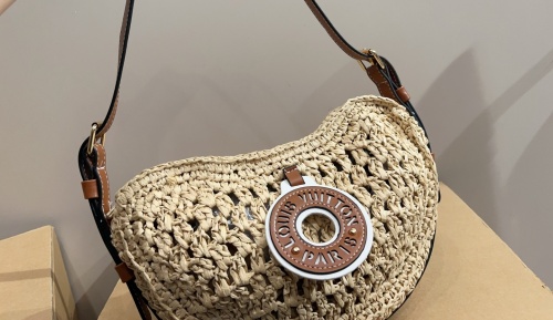 New shopping bag woven straw bag