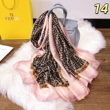 Discounted scarves for spring and summer, made of silk and satin, measuring 90 * 180cm in size