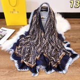 Discounted scarves for spring and summer, made of silk and satin, measuring 90 * 180cm in size