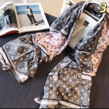 Discounted scarves for spring and summer, made of silk and satin, measuring 90 * 180cm in size