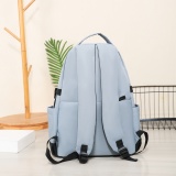 Women Men Canvas Bags Fashion Large Capacity Backbag
