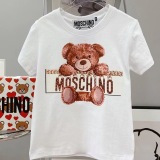 Summer new versatile T-shirt with simple and slim fit letter print(KIDS)