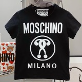 Summer new versatile T-shirt with simple and slim fit letter print(KIDS)