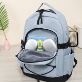 Women Men Canvas Bags Fashion Large Capacity Backbag