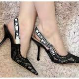 Newly arrived sandals, high heels, lace butterfly shoes