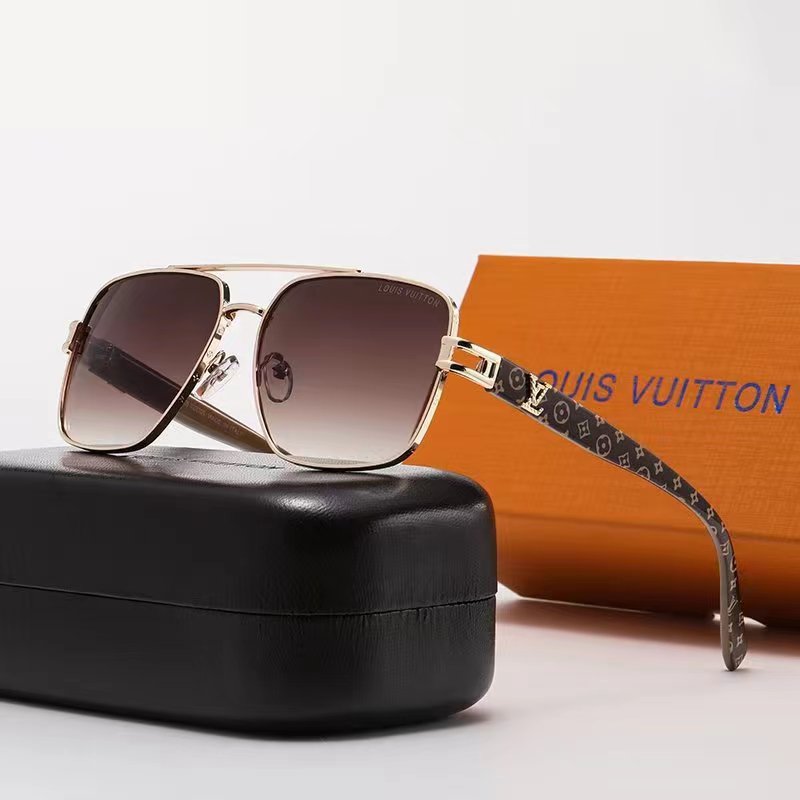New Fashion Trend Black Super Sunglasses Retro Street Sunglasses(WITH BOX)