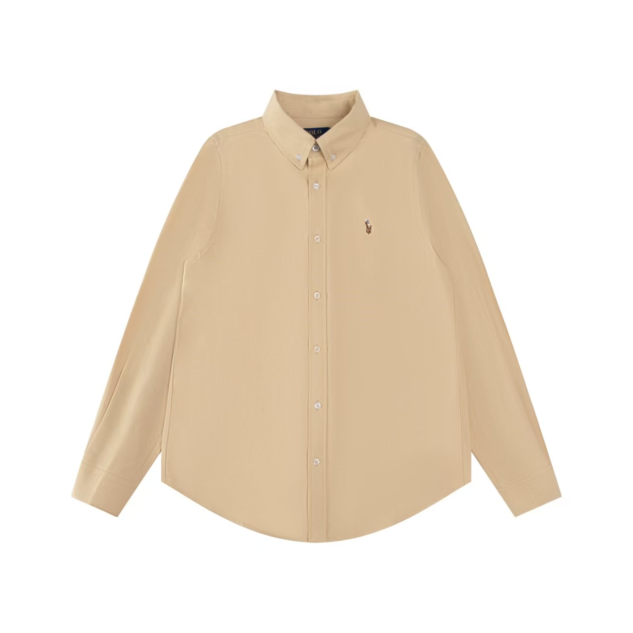 Summer new QR code RL pony embroidered Oxford cloth shirt, business men's and women's shirt