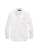 Summer new QR code RL pony embroidered Oxford cloth shirt, business men's and women's shirt