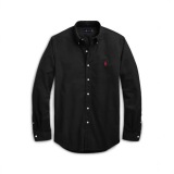 Summer new QR code RL pony embroidered Oxford cloth shirt, business men's and women's shirt