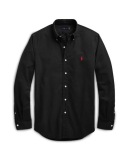 Summer new QR code RL pony embroidered Oxford cloth shirt, business men's and women's shirt
