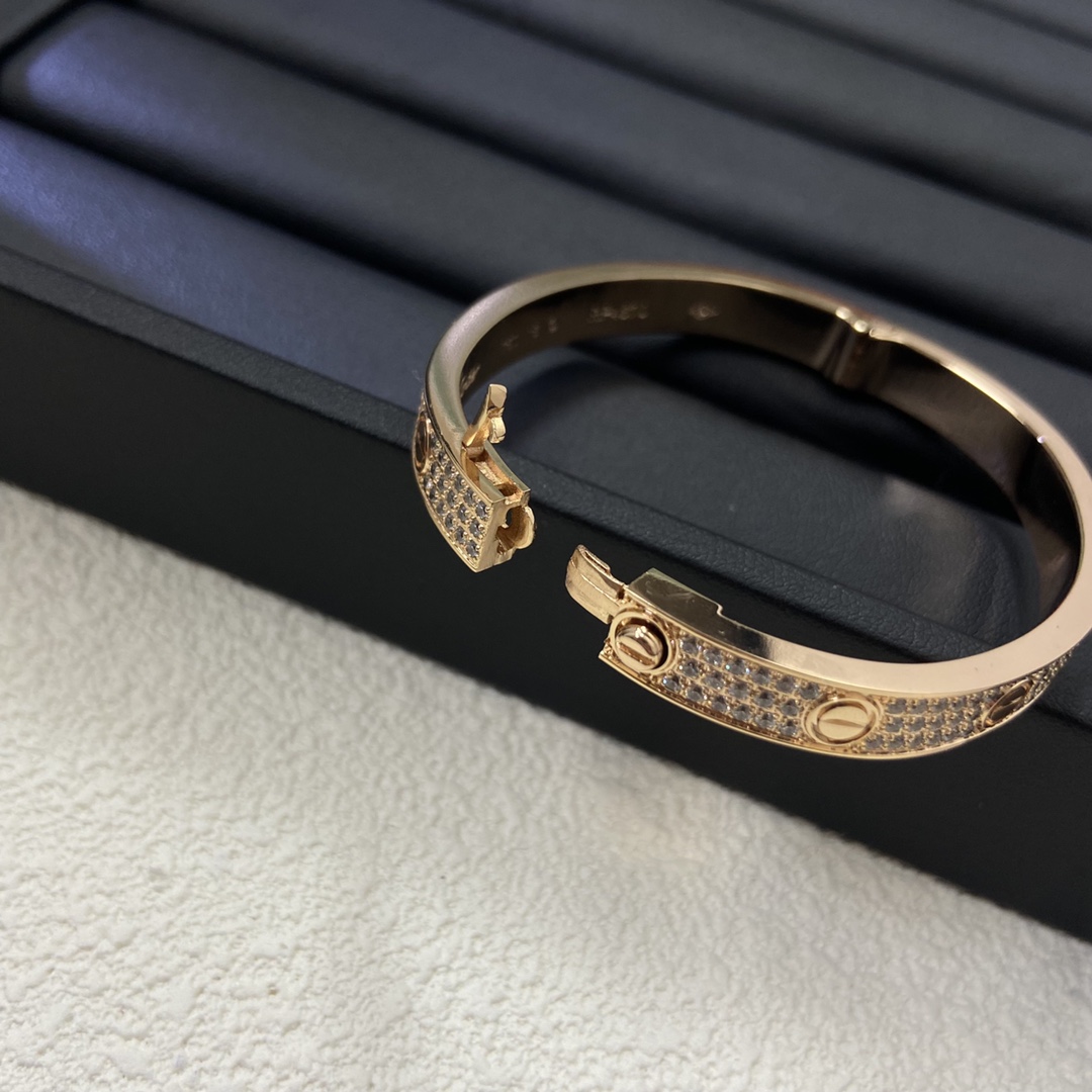 Love Bracelet With Diamonds Fashion Couple Bracelet with Original Box