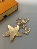 Fashionable starfish keychain