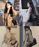 Ladies' fashion handbag single shoulder bag