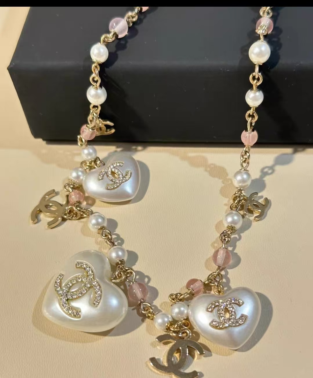 Women's Fashion Zircon White Copper Necklace