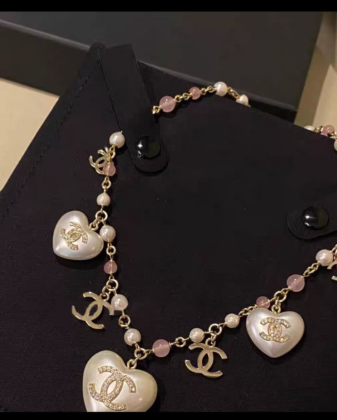Women's Fashion Zircon White Copper Necklace