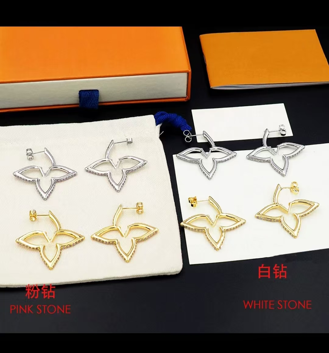 Fashion Luxury Earring Bracelet Set Metal Jewelry Sets For Women