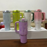 Fashionable multi-color co branded thermos cup