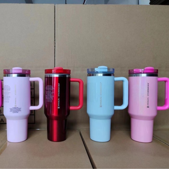 Fashionable multi-color co branded thermos cup