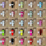 Fashionable multi-color insulated cup