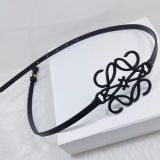 Leather hollow pattern belt