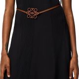 Leather hollow pattern belt