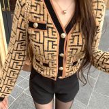 Winter college style slim   long sleeved knitted sweater