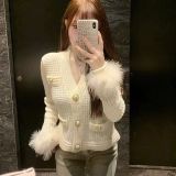 Winter college style slim   long sleeved knitted sweater