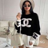 Winter college style slim   long sleeved knitted sweater