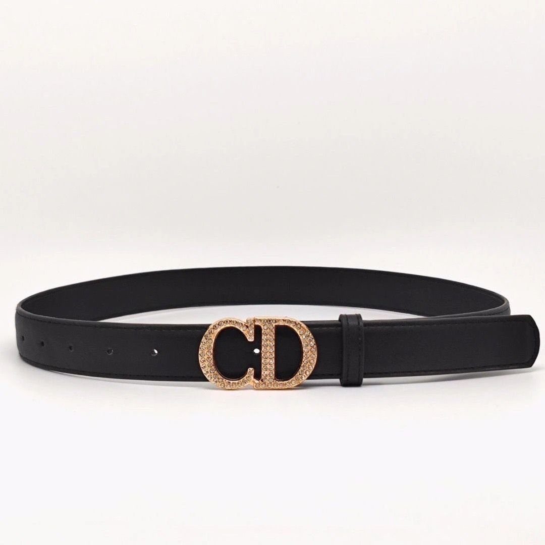 Belt Women's Belt Button Belt Fashion Decoration