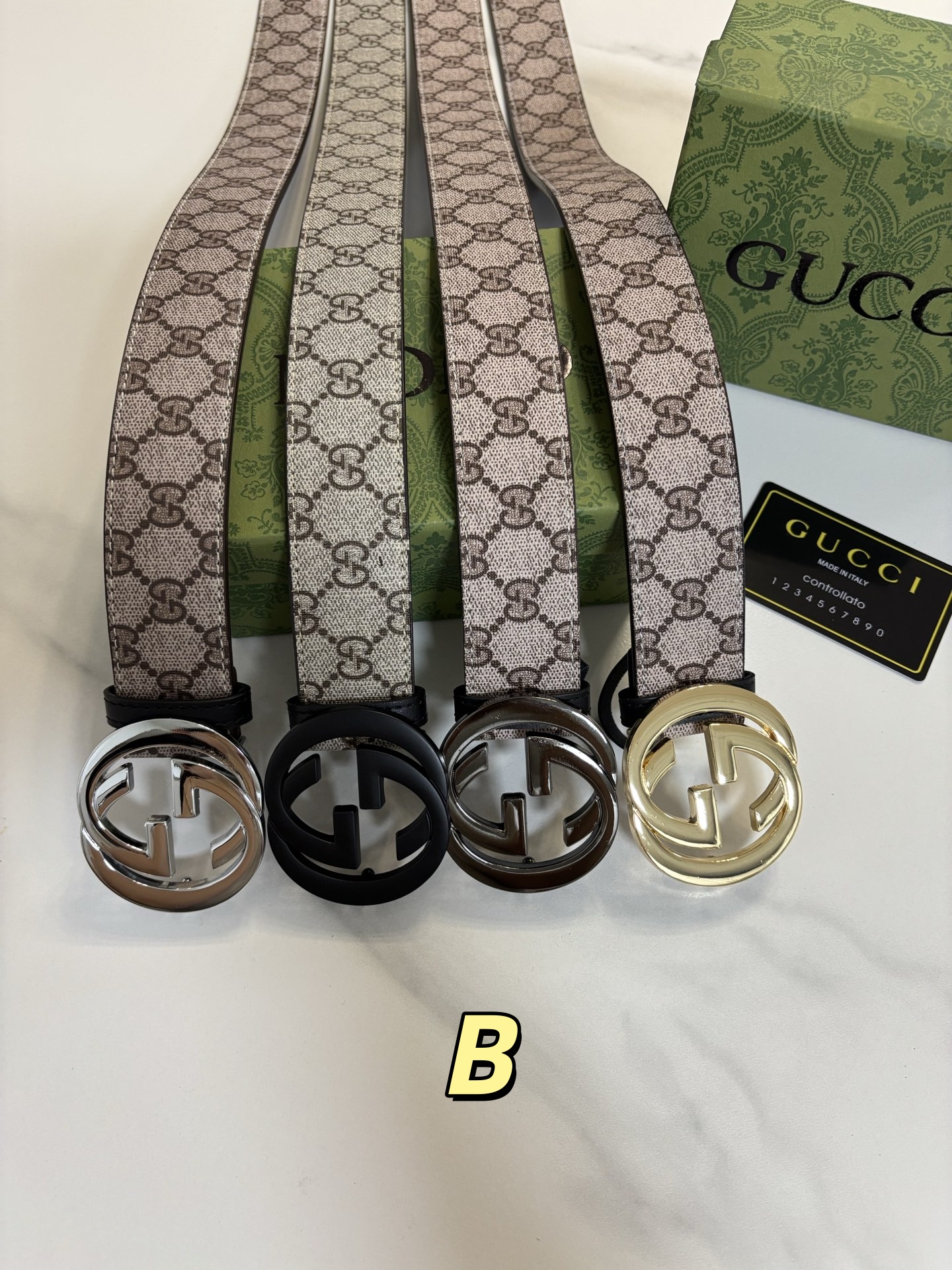 Belt men's Belt Button Belt Fashion Decoration(4.0CM)