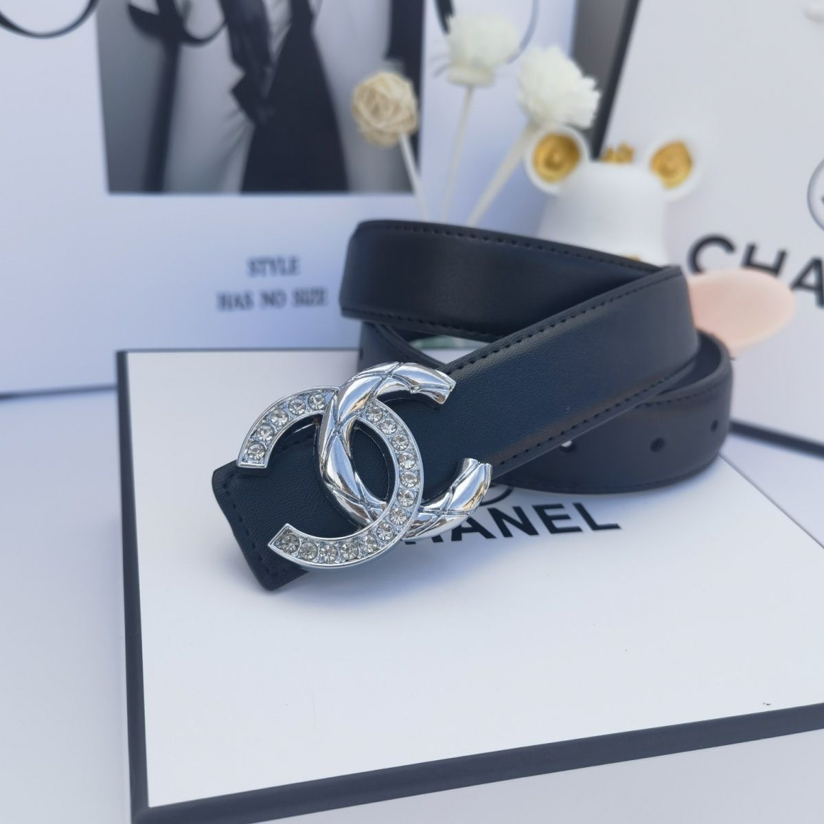 Women's Belt Button Belt Fashion Decoration