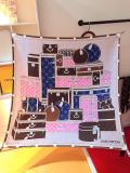 Newly arrived women's fashionable silk scarf(90*90)