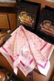 Newly arrived women's fashionable silk scarf(90*90)