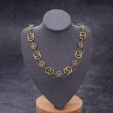 Fashion New Brass Small Daisies Women Sweater Necklace Bracelet Earring Mother's Day Gift