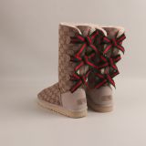 Winter New Retro Style Thick Bottom Fashion Simple Warm Snow Boots Women's Shoes Size 35-44(NO BOX)