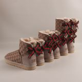 Winter New Retro Style Thick Bottom Fashion Simple Warm Snow Boots Women's Shoes Size 35-44(NO BOX)