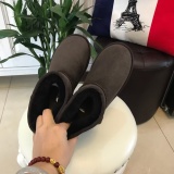 Winter new retro style thick soled fashion simple warm snow boots  kids women's shoes(no box)