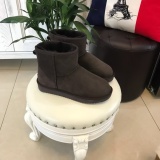 Winter new retro style thick soled fashion simple warm snow boots  kids women's shoes(no box)