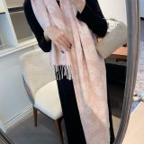 Autumn And Winter New Scarf Gift Style Double-sided  Cashmere All-match Warm Shawl