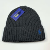 Street Fashion Labeling Letter Wool Hat Autumn And Winter Black Wild Knitted Cold Hat Men