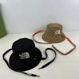Fisherman Hat Student Wild Sun Hat Embroidery Leisure Basin Hat Outdoor Sun Protection