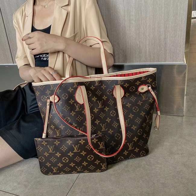 (Red in)New Brand Shoulder Bags Handbags Women's Messenger Bag 2pcs/set