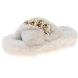 Fall/winter Letter Trend Fashion Wool Drag Casual Home Open Slippers